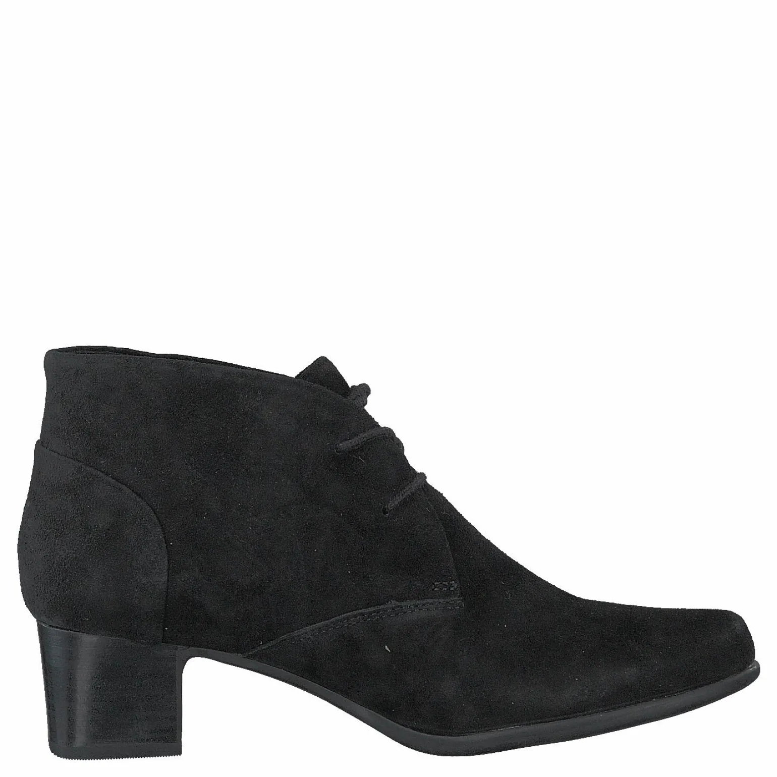 Un Damson Tie Black Suede