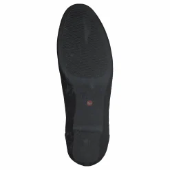 Un Damson Tie Black Suede