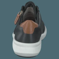 Un Rio Zip Black Leather