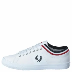 Underspin Tipped Cuff Twill White/navy