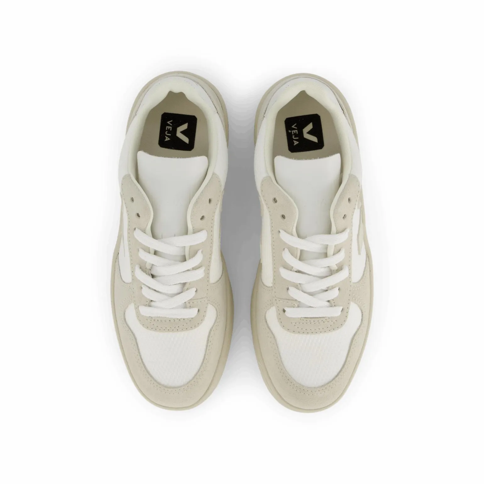 V-10 B Mesh White Natural Pierre