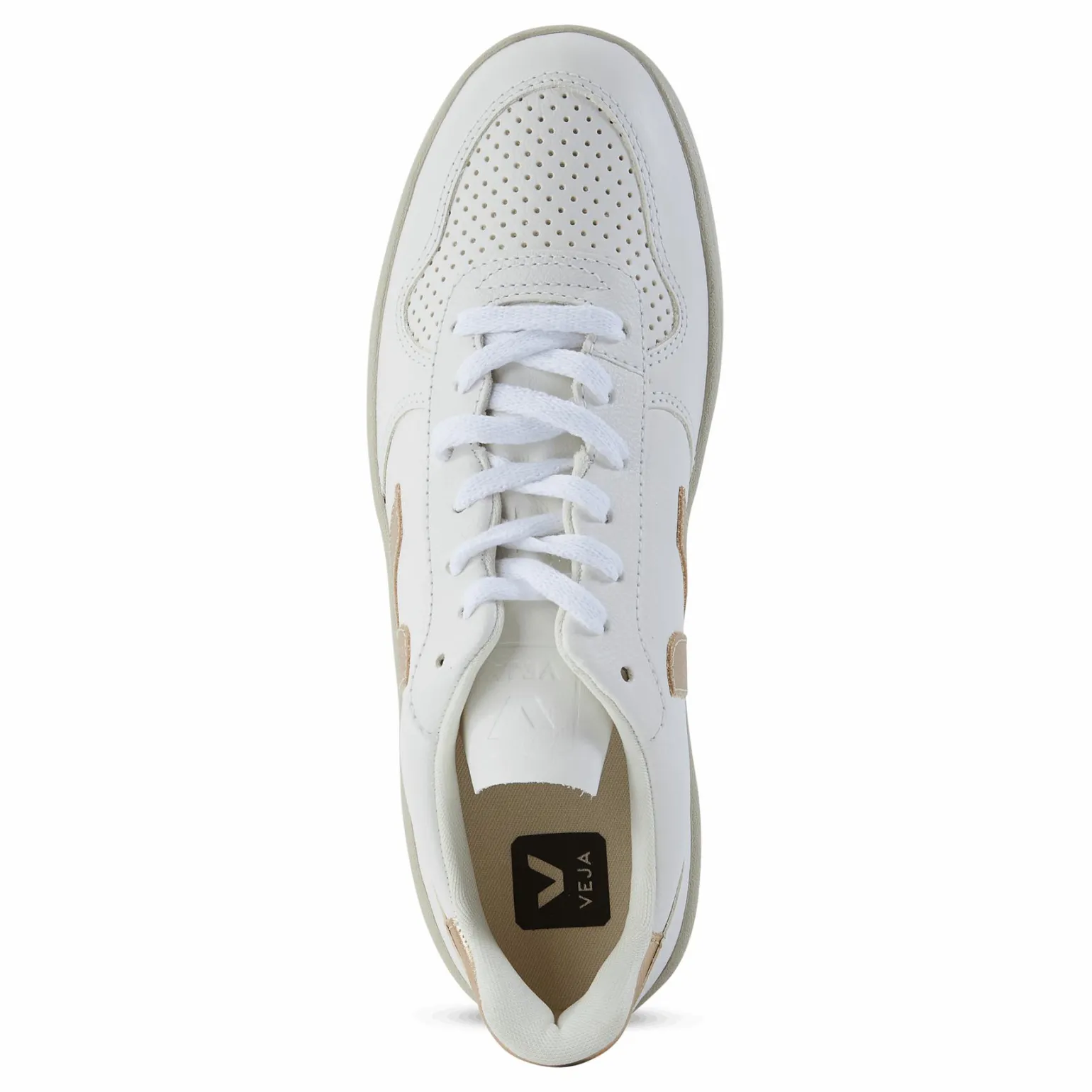 V-10 Chromefree Leather Extra White