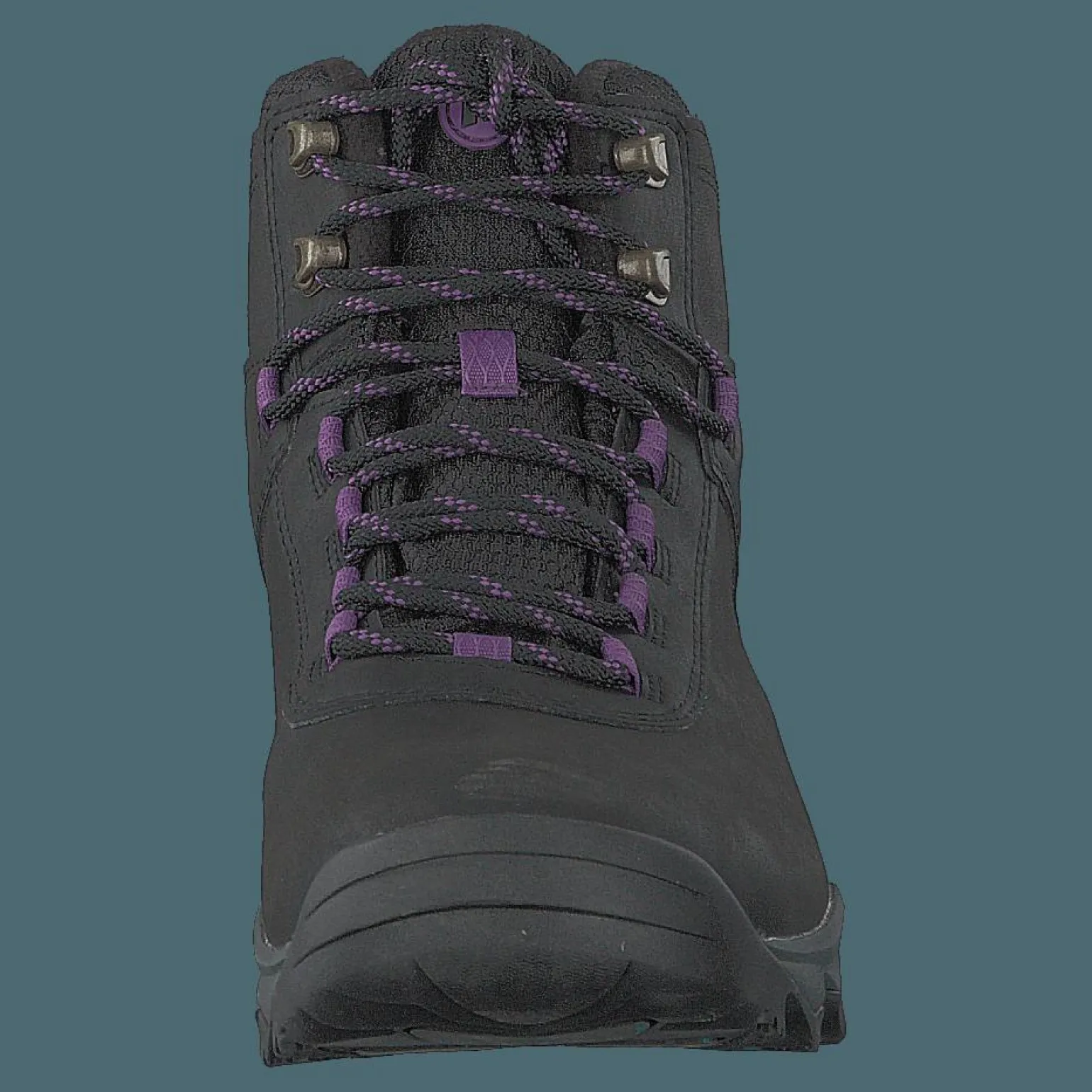 Vego Mid Leather North Wp Ice+ Black/gloxinia