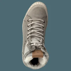 Wendy High Fur Light Grey