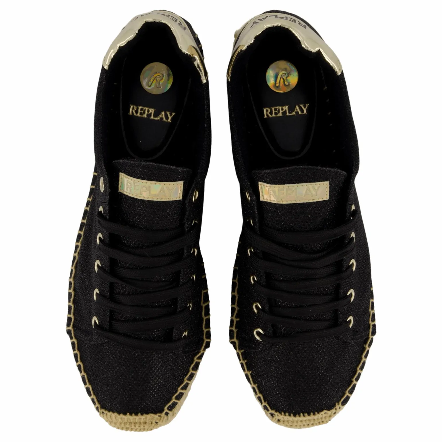 Winn Espadrille Black