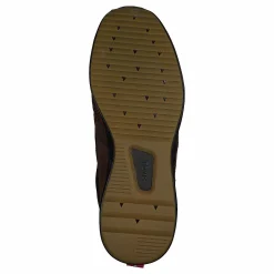 Wp Brn Distress Leat Mn Skully Brown
